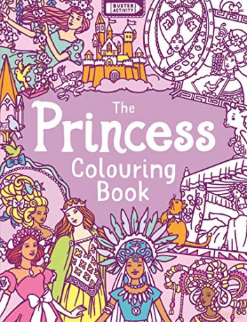 Princess Colouring Book - Ann Kronheimer [KSIĄŻKA]