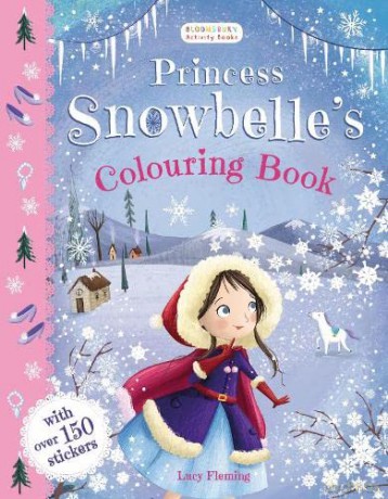 Princess Snowbelle's Colouring Book - Lucy Fleming [KSIĄŻKA]