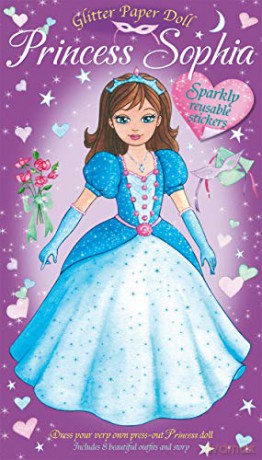 Princess Sophia (Glitter Paper Dolls) - Sophie Giles [KSIĄŻKA]