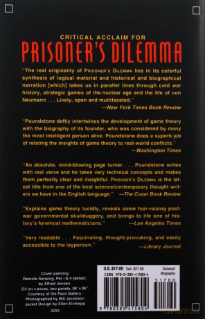 Prisoner's Dilemma: John Von Neumann, Game Theory, and the Puzzle of the Bomb - William Poundstone [KSIĄŻKA]