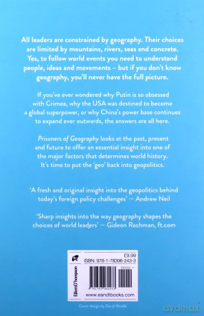Prisoners of Geography: Read this now to understand the geopolitical context behind Putin's Russia and the Ukraine Crisis: Ten Maps That Tell You Everything You Need To Know About Global Politics - Tim Marshall [KSIĄŻKA]