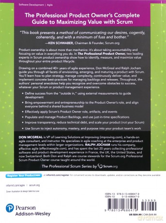 Professional Product Owner, The: Leveraging Scrum as a Competitive Advantage (The Professional Scrum Series) - Don McGreal [KSIĄŻKA]