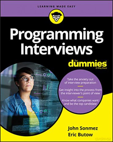 Programming Interviews For Dummies - Sonmez [KSIĄŻKA]