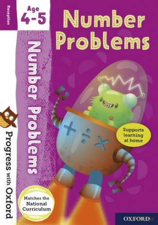 Progress with Oxford: Number Problems Age 4-5 - Paul Hodge [KSIĄŻKA]