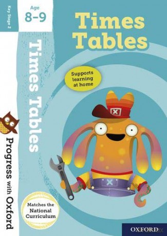 Progress with Oxford:: Times Tables Age 8-9 - Fiona Tomlinson [KSIĄŻKA]
