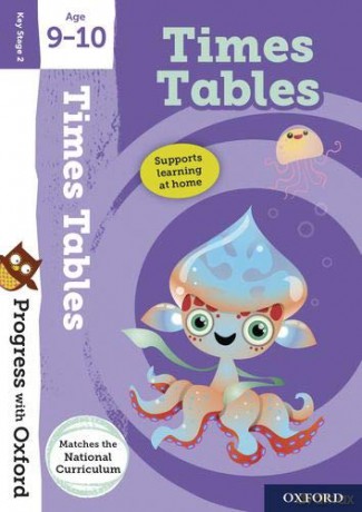 Progress with Oxford:: Times Tables Age 9-10 - Fiona Tomlinson [KSIĄŻKA]