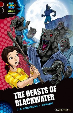 Project X Alien Adventures: Dark Red + Book Band, Oxford Level 20: The Beasts of Blackwater - J. A. Henderson [KSIĄŻKA]