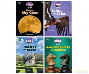 Project X CODE Extra: White and Lime Book Bands, Oxford Levels 10 and 11: Sky Bubble and Maze Craze, Mixed Pack of 4 - Ciaran Murtagh [KSIĄŻKA]