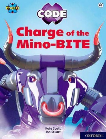 Project X CODE: Lime Book Band, Oxford Level 11: Maze Craze: Charge of the Mino-BITE - Kate Scott [KSIĄŻKA]