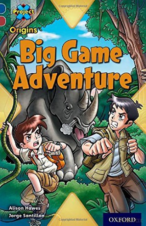 Project X Origins: Dark Blue Book Band, Oxford Level 15: Endangered: Big Game Adventure - Alison Hawes [KSIĄŻKA]