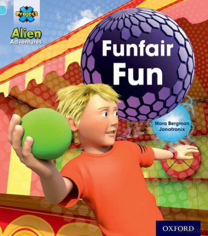 Project X: Alien Adventures: Blue: Funfair Fun - Mara Bergman [KSIĄŻKA]