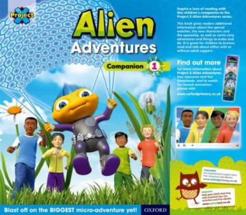 Project X: Alien Adventures: Series Companion 1: Reception - Year 1/P1-2 - Tim Little [KSIĄŻKA]