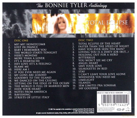Bonnie Tyler: Total Eclipse [2CD]
