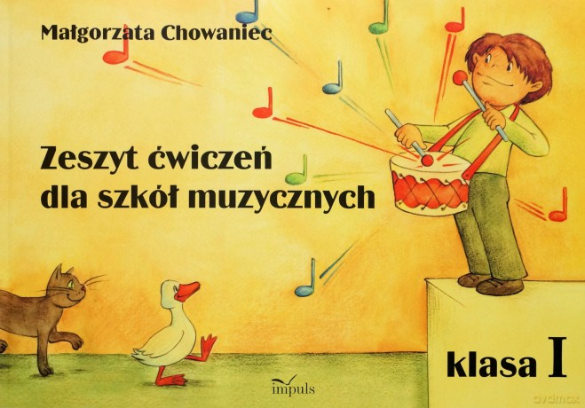 Zeszyt ćwiczeń dla szkół muzycznych Klasa 1 [KSIĄŻKA]