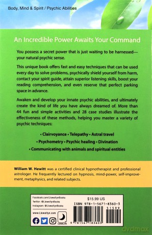 PSYCHIC DEVELOPMENT FOR BEGINNERS: An Easy Guide to Releasing and Developing Your Psychic Abilities - William W. Hewitt [KSIĄŻKA]