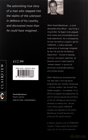 Psychic Warrior: The True Story of the CIA's Paranormal Espionage Programme - David Morehouse [KSIĄŻKA]