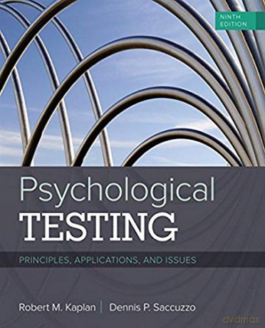 Psychological Testing: Principles, Applications, and Issues (Mindtap Course List) - Robert Kaplan [KSIĄŻKA]