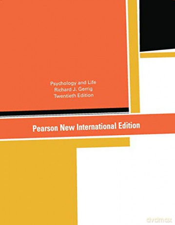 Psychology and Life: Pearson New International Edition - Richard Gerrig [KSIĄŻKA]