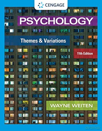 Psychology: Themes and Variations (Mindtap Course List) - Wayne Weiten [KSIĄŻKA]