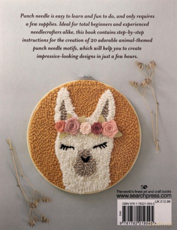 Punch Needle Friends: 20 adorable projects to embroider - Faustine Duwicquet [KSIĄŻKA]