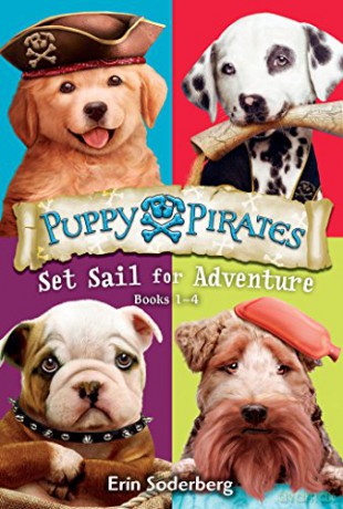 Puppy Pirates: Set Sail for Adventure (Books 1-4) - Erin Soderberg [KSIĄŻKA]
