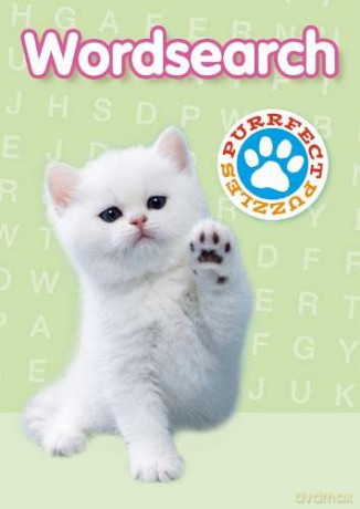 Purrfect Puzzles Wordsearch - Eric Saunders [KSIĄŻKA]