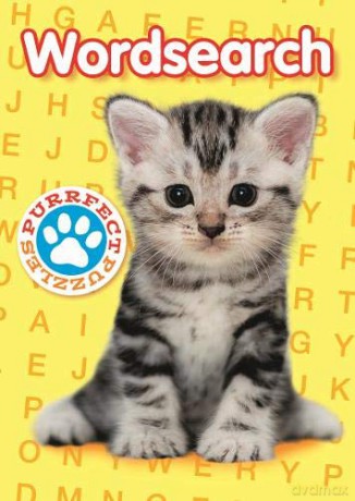 Purrfect Puzzles Wordsearch (Fuzzy Puzzles) - Eric Saunders [KSIĄŻKA]