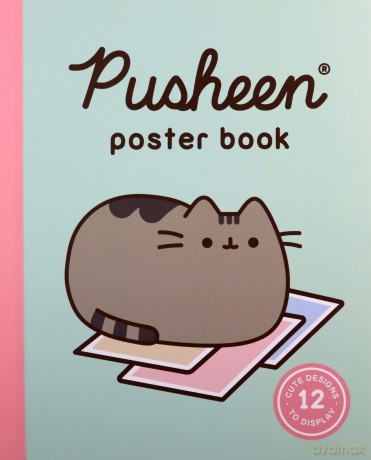 Pusheen Poster Book: 12 Cute Designs to Display - Claire Belton [KSIĄŻKA]
