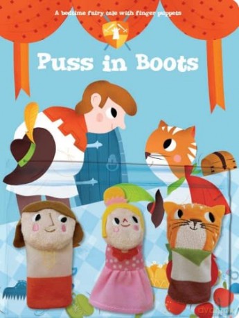 Puss in Boots (Bedtime Fairy Tale Puppets) (Bedtime Fairy Tale with Finger Puppets) - Yoyo Books [KSIĄŻKA]