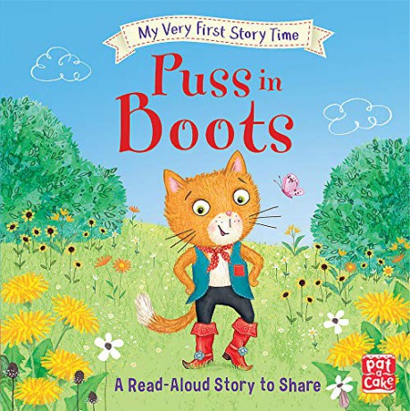 Puss in Boots: Fairy Tale with picture glossary and an activity - Pat-a-Cake [KSIĄŻKA]