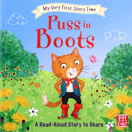 Puss in Boots: Fairy Tale with picture glossary and an activity - Pat-a-Cake [KSIĄŻKA]