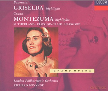 Bonynge,Sutherland: Bononci Griselda Graun Montezuma [2CD]
