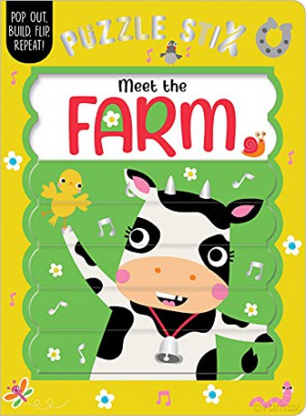 Puzzle Stix: Meet the Farm - Christie Hainsby [KSIĄŻKA]