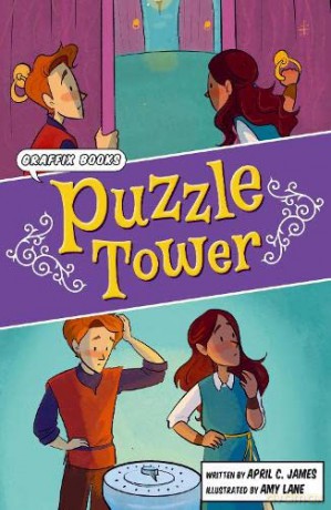 Puzzle Tower: (Graphic Reluctant Reader) (MAVERICK GRAPHIC READERS) - April C. James [KSIĄŻKA]
