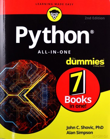 Python All-in-One For Dummies, 2nd Edition (For Dummies (Computer/Tech)) - John C. Shovic [KSIĄŻKA]