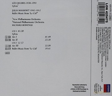 Bonynge: Delibes:Sylvia (Ga)+ Mass:Le Cid [2CD]