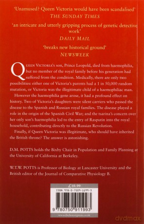 Queen Victoria's Gene: Haemophilia And The Royal Family (Pocket Biographies) - D M Potts [KSIĄŻKA]