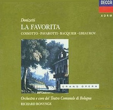 Bonynge: Donizetti:La Favorita  (Ga) [3CD]