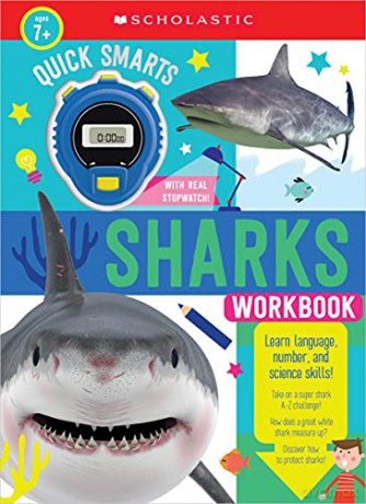 Quick Smarts Sharks Workbook: Scholastic Early Learners (Workbook) - Scholastic [KSIĄŻKA]