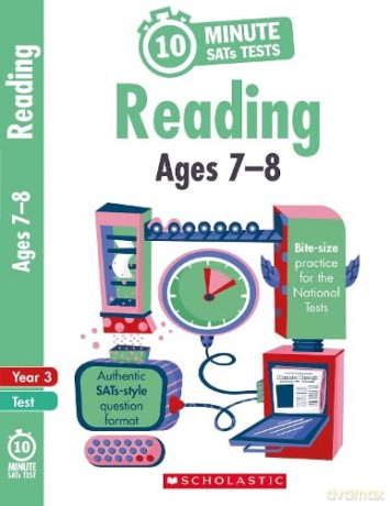 Quick test reading activities for children ages 7-8 (Year 3). Perfect for Home Learning. (10 Minute SATs Tests) - Wendy Jolliffe [KSIĄŻKA]