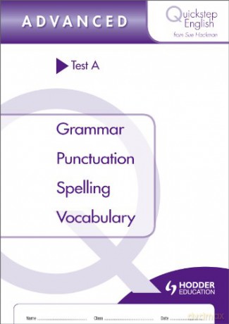 Quickstep English Test A Advanced Stage (pack of 10) - Sue Hackman [KSIĄŻKA]