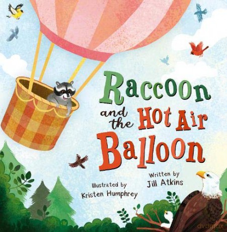 Raccoon and the Hot Air Balloon - Atkins [KSIĄŻKA]