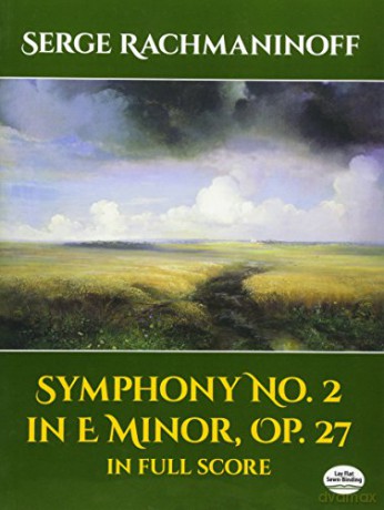 Rachmaninoff Sergei Symphony No.2 In E Minor Op.27 F/S Bk (Dover Orchestral Music Scores) [KSIĄŻKA]