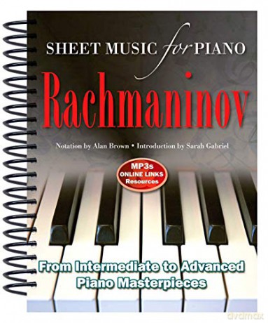 Rachmaninov: Sheet Music for Piano: From Intermediate to Advanced; Over 25 masterpieces - Alan Brown [KSIĄŻKA]