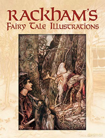 Rackham's Fairy Tale Illustrations (Dover Fine Art, History of Art) - Arthur Rackham [KSIĄŻKA]