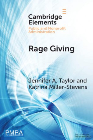 Rage Giving (Elements in Public and Nonprofit Administration) - Jennifer A. Taylor [KSIĄŻKA]