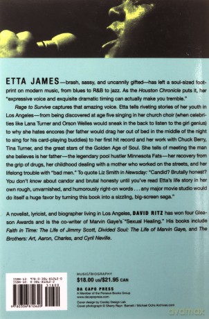 Rage To Survive: The Etta James Story - David Ritz [KSIĄŻKA]