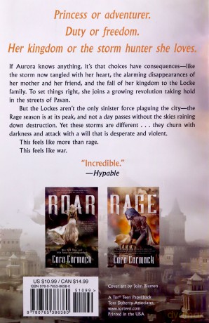 Rage: A Stormheart Novel: 2 - Cora Carmack [KSIĄŻKA]