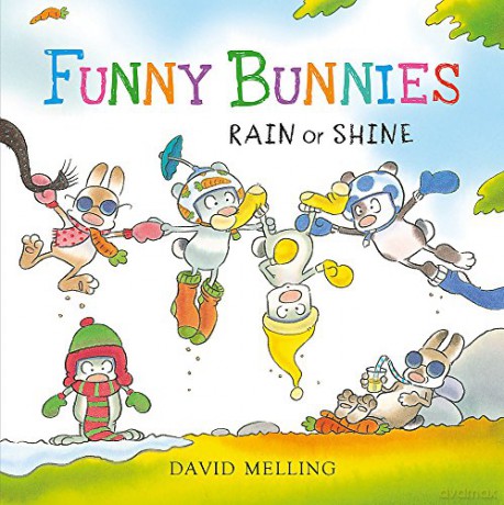 Rain or Shine (Funny Bunnies) - David Melling [KSIĄŻKA]