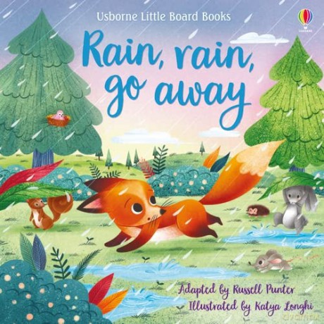Rain, Rain Go Away (Little Board Books): 1 - Russell Punter [KSIĄŻKA]